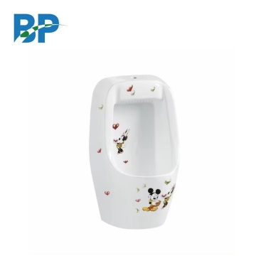 Good Price Kawaii Kid Ceramic Wall Hung Urinal for Kindergarten and Primary School