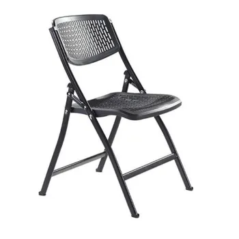 Wholesale Black Plastic Folding Meeting Room Chairs for Events