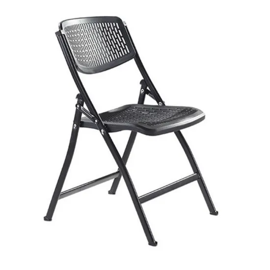 Wholesale Black Plastic Folding Meeting Room Chairs for Events