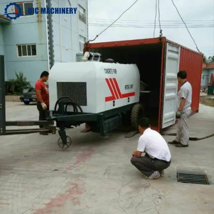 Manuli Brand Hydraulic Pipe Trailer Concrete Pump - Best Selling