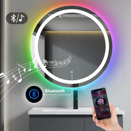Corelead M2004 Magic Smart Mirror: RGB Color LED Bathroom Smart Touch Mirror