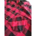 Camisa de franela de mujeres casuales Y/D