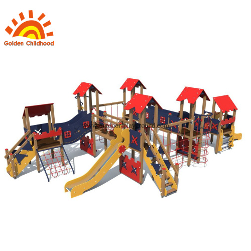 Large Multiply Functional Outdoor Playground Equipment