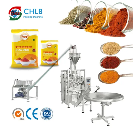 High Speed Automatic Powder Packing Machine for Spices and Powders
