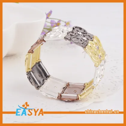 Width Band Jewelled Bauble Symphony Bracelet