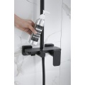 Chrome laiton bathoom manuté douche thermostatique de pluie