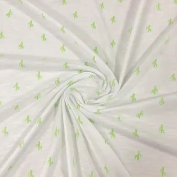 Polyester Cotton Brushed CVC Bamboo Joint Print Fabric
