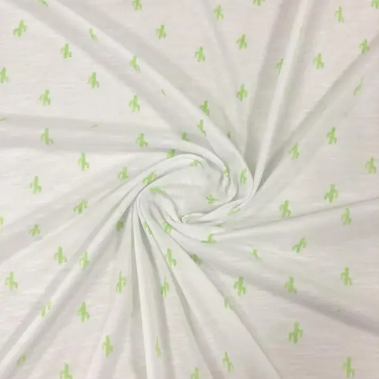 Polyester Cotton Brushed CVC Bamboo Joint Print Fabric
