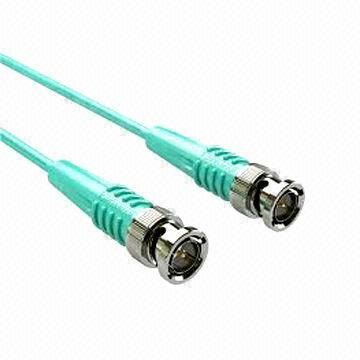 BNC-Kabel, grün Stecker,