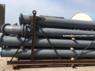 Cast Basalt Line Steel Straight Pipe