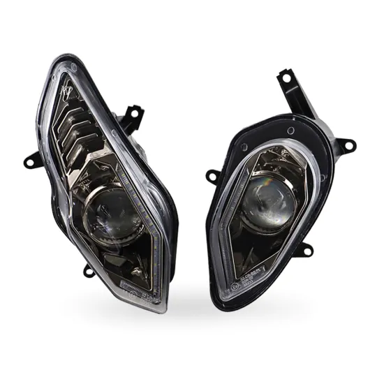 Front LED Headlight Assembly with DRL and Amber Turn Signals Kit for BMW S1000RR 2015-2018