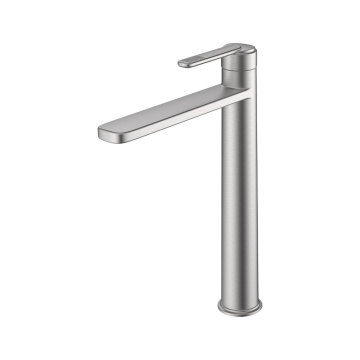 Mitigeur lavabo haut Ferro en acier inoxydable