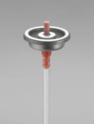 spray valve actuator female male aerosol valves