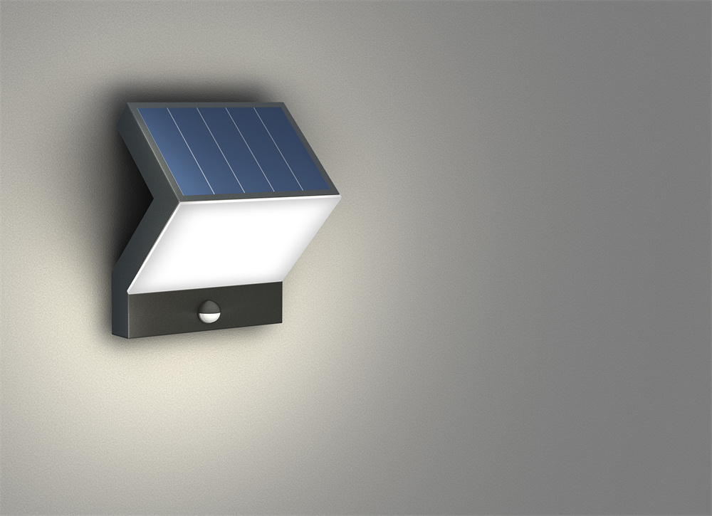 Aluminum die casting of solar wall lights