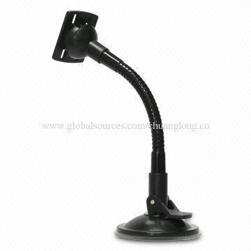 Car Windshield Suction Cup Mount Holder for Mobile Phones with Gooseneck Material, Full Rotating