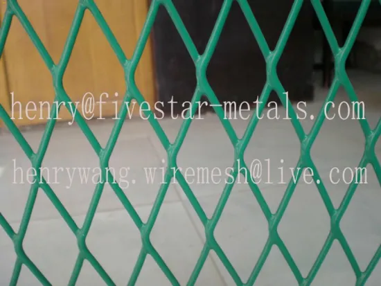 PVC coated expanded metal