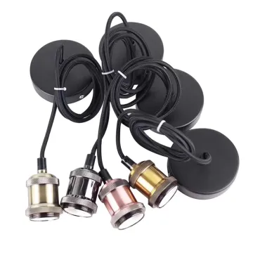 Direct Manufacturer's Factory Supply: Outdoor Double Table Lamp with E27 Socket and Pendant Light