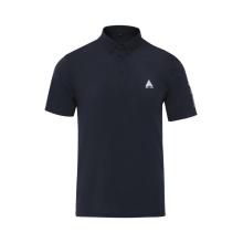 Top masculino de pescoço polo