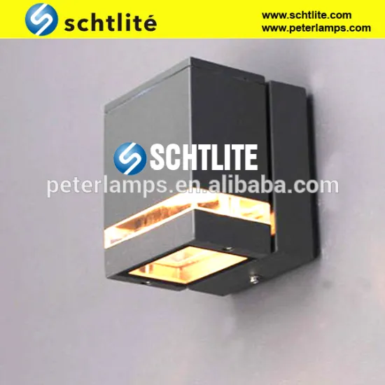 GU10 IP44 beam down wall light aluminium supplier quality price