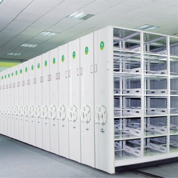 Art Museum Mobile Storage Rack Gallery Shelving Metal Mobile Archive Shelving/Bookshelf/Book Shelf