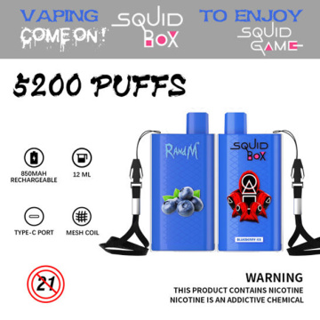 Randm game box 5200 Puffs Disposable Kit