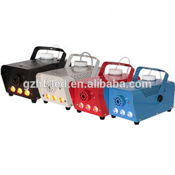 Professional DJ Lighting 400W Mini Fog Machine With LED For DJ Equipment