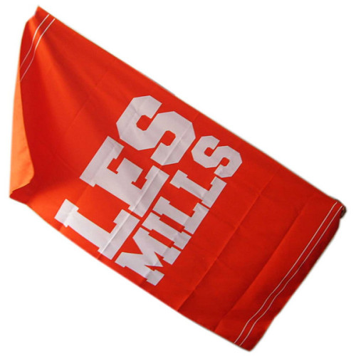 Serviette en microfibre de sport avec logo en relief, daim