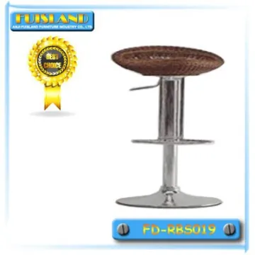 Top Sale Luxurious rattan wicker outdoor bar stools