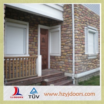 aluminum alloy bullet proof energy saving roller shutter window for living room
