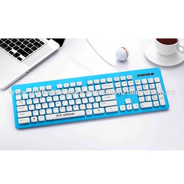 Wired Washable Keyboard, Chocolate Keycap, OEM Orders Accepted