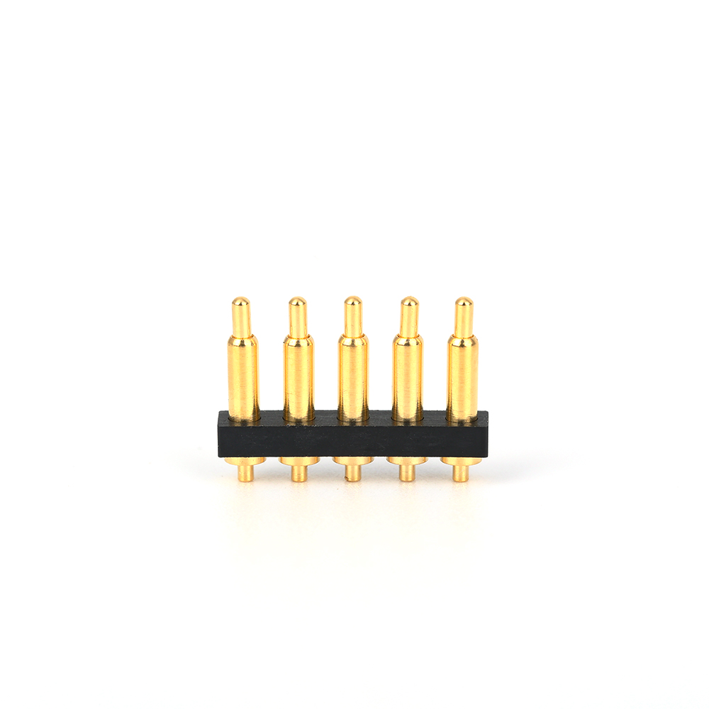 Spring pin connector