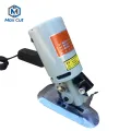 Φορητό ηλεκτρικό μίνι υφάσματος Drag Circular Knife Cutter