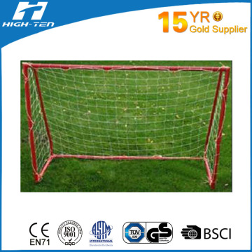 soccer goal (steel tube with red PVC coating)