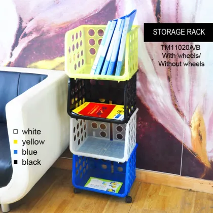 plastic magazine racks
