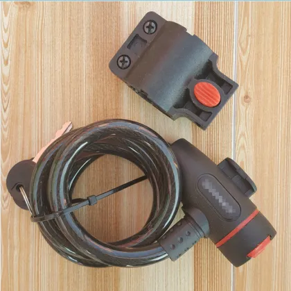 Circle Shaped Key Lock for Bicycle Steel Cable Anti-Theft Car Lock