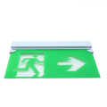 Double Side ABS LED Exit Sign Cahaya Kecemasan