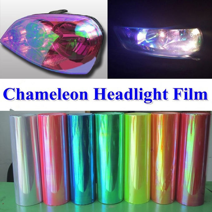 OEM Clear Chameleon Headlight Film fog light wrapping 140gsm 1