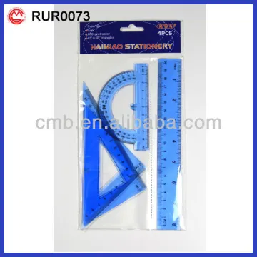 SET SQUARE RULER PLASTIC STUDENT MATH