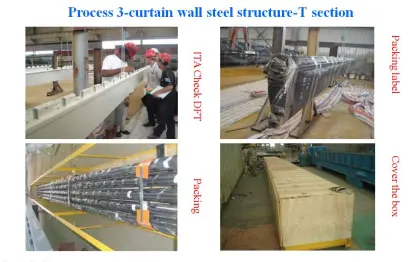 Curtain Wall Steel Structure Fabrication