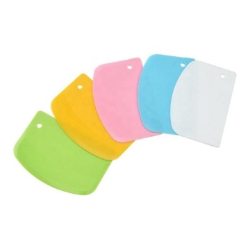 Hot Sale Multipurpose Bench Scraper Plastic Scraper Dough Spatula