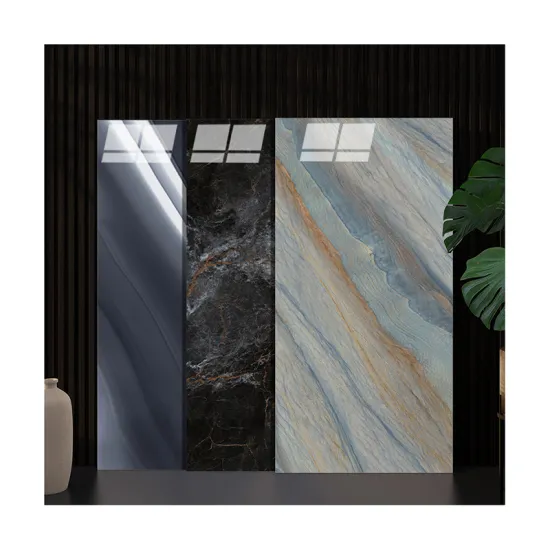 Glossy Marble Patterned 600x1200mm Luxury Tiles: Versatile Solutions for Wall and Floor Decor in Living Rooms, Villas, and Porches