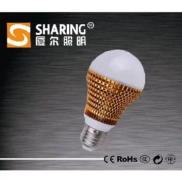 Good heatsink fins design 7x1W LED Light Bulb