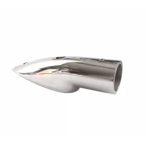 Marine Hardware Stainless Steel Mirror Polished Rail End