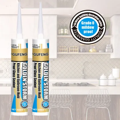 Kitchen and bathroom anti-mold glass glue