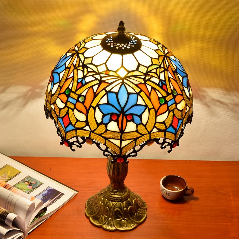 Classic Glass Table LampofApplication Large Gold Table Lamp