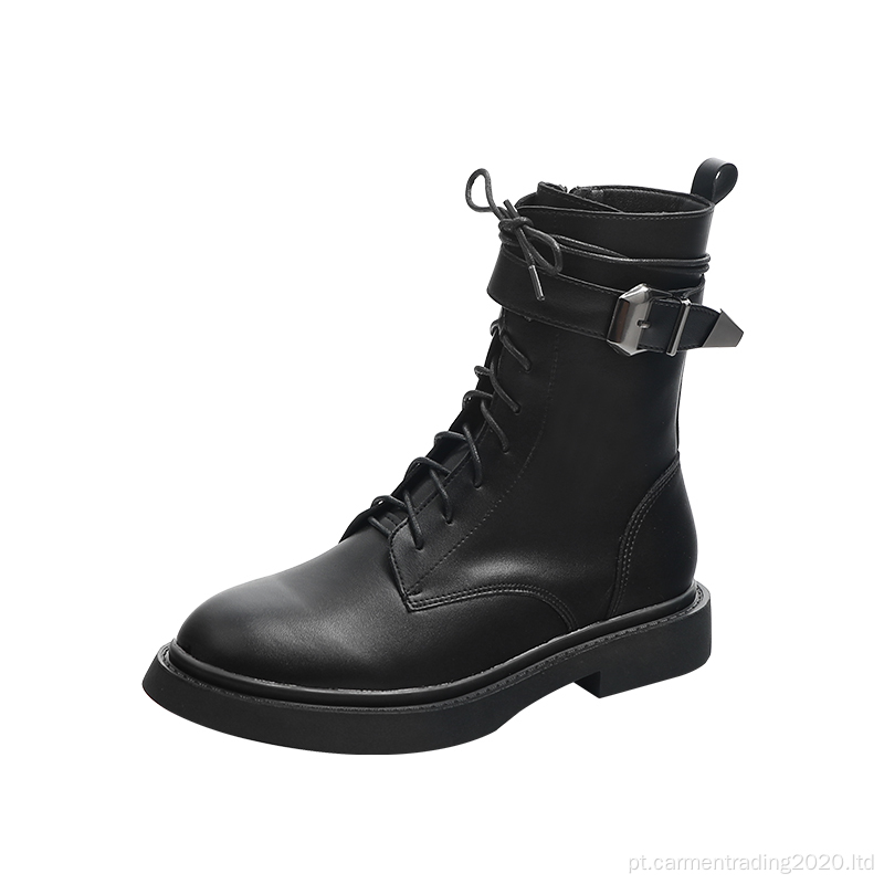 Botas de cano alto masculino e feminino de outono e inverno