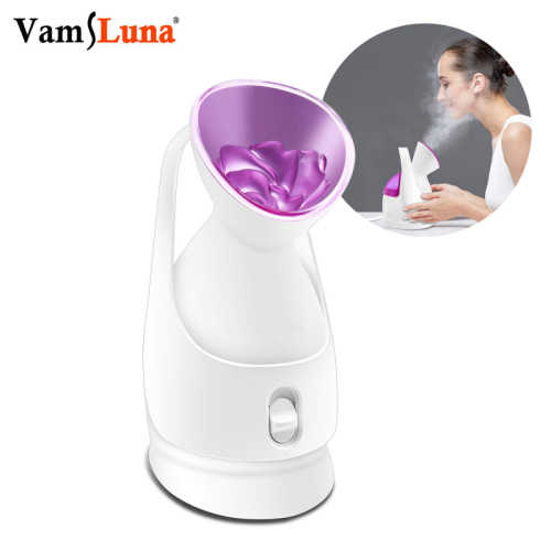 Facial Steamer Hot Mist For Moisturizing Unclogs Pores Clear Blackheads Acne Humidifier for Home Facial Sauna Spa