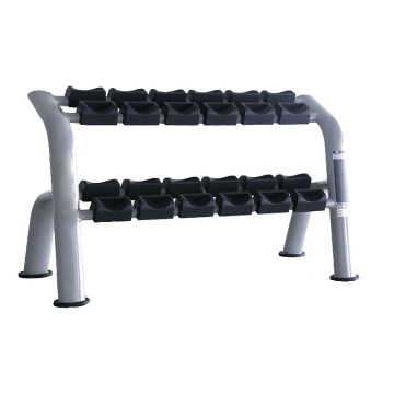 Peralatan Gym Tahan Lama 6 Pasang Dumbbell Rack