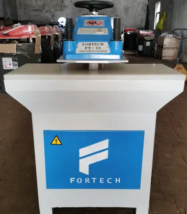 Hydraulic Swing Arm Leather Shoes Punching Machine