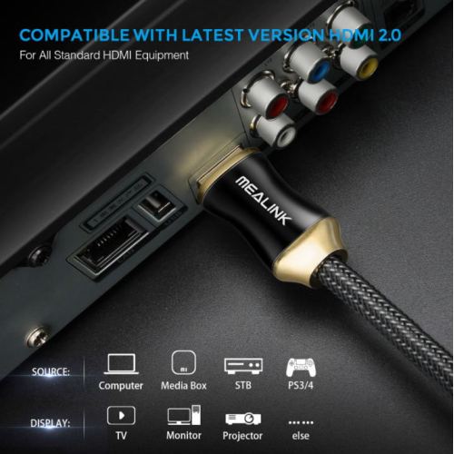 3/5/10/15/20m HDMI Cable 1080P Support 3D 4K